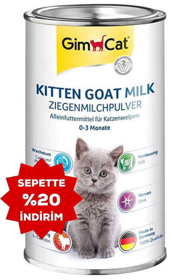 GimCat Kitten Goat Milk Keçi Süt Tozu 200gr