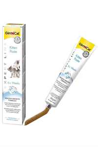 GimCat Kitten Paste Yavru Kediler İçin Kalsiyumlu Vitamin Macunu 50gr