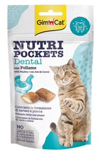 Gimcat Nutripockets Dental Kedi Ödül Tableti 60gr