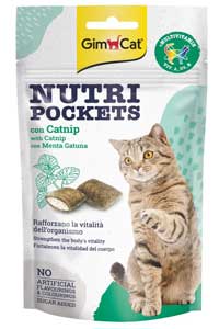 Gimcat Nutripockets Kedi Otlu Ödül Multivitamin 60gr