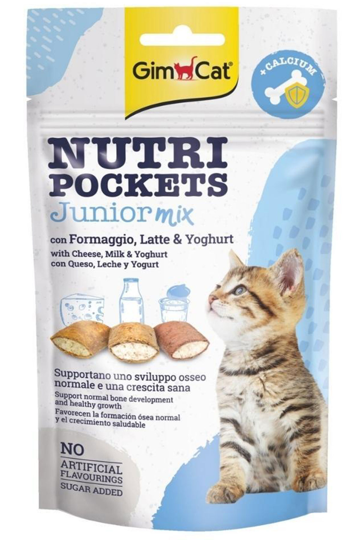 GimCat Nutripockets Mix Yavru Kedi Ödülü 60 gr