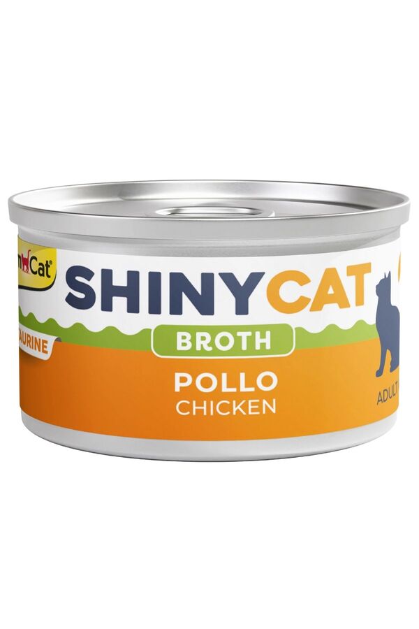 Gimcat Shinycat Broth Tavuklu Kedi Konservesi 70gr
