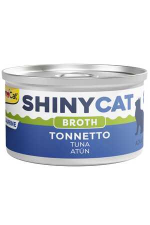 GIMCAT - Gimcat Shinycat Broth Ton Balıklı Kedi Konservesi 70gr
