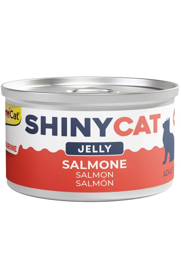Gimcat Shinycat Jelly Somon Balıklı Kedi Konservesi 70gr