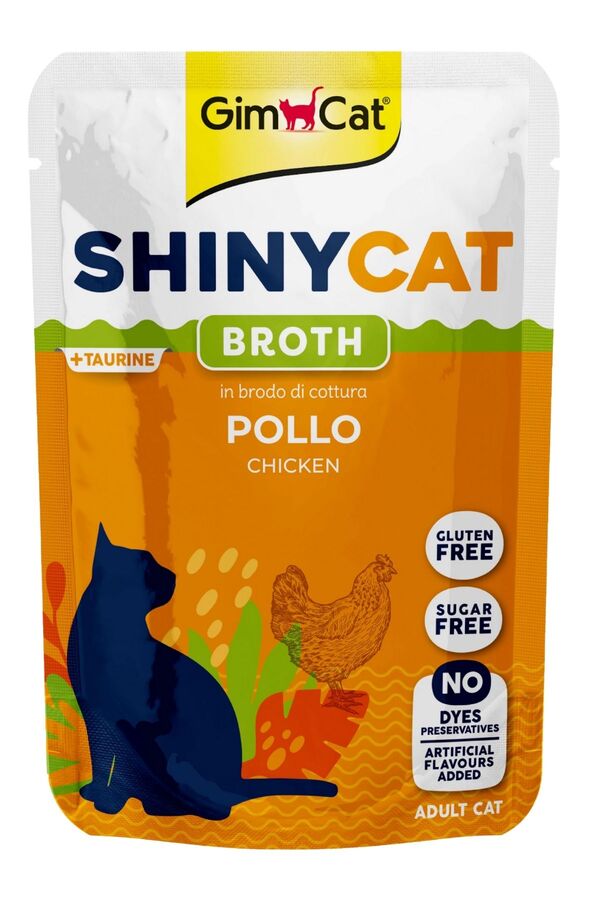 Gimcat Shinycat Pouch Tavuklu Yetişkin Kedi Konservesi 70gr