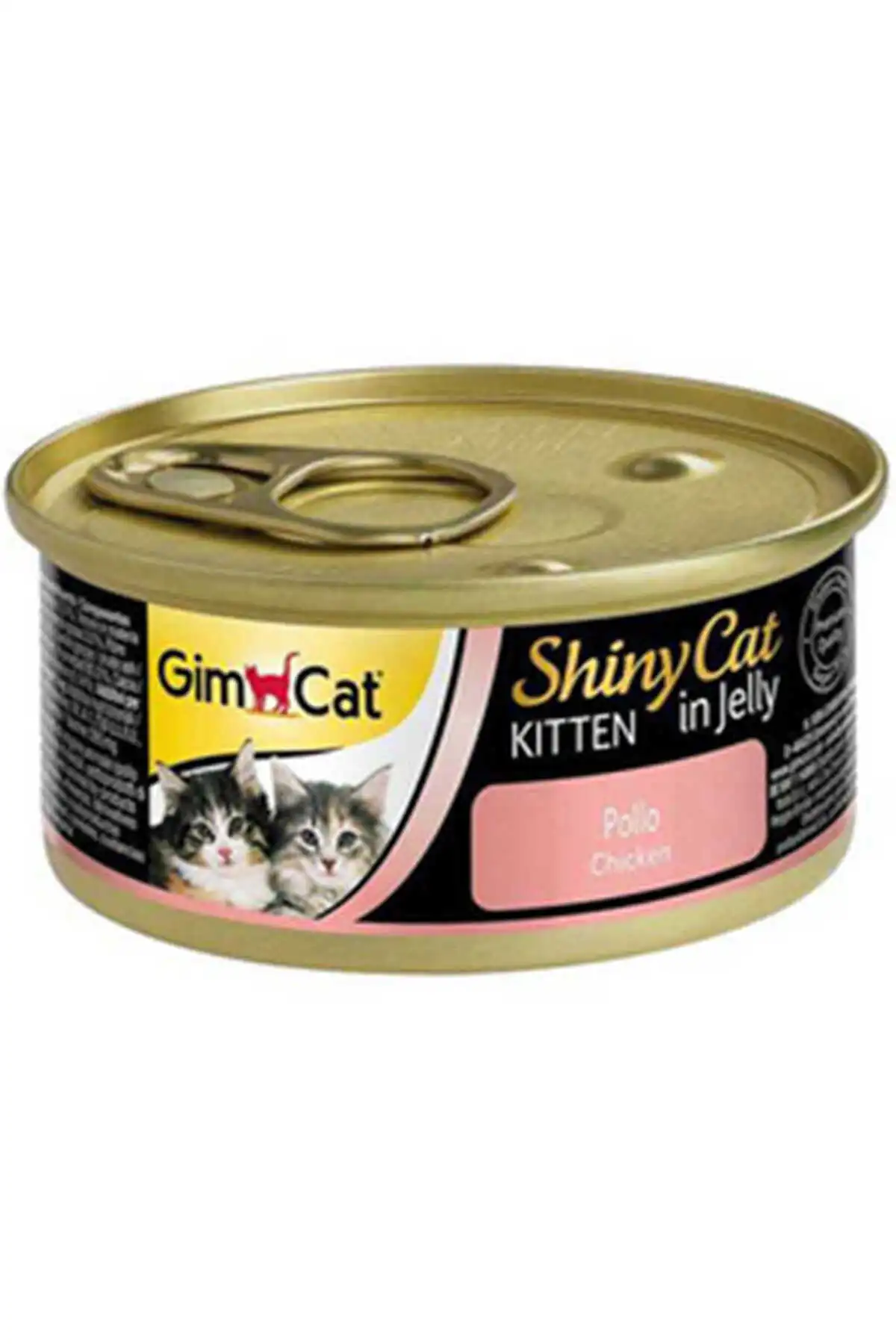 GimCat ShinyCat Tavuklu Yavru Kedi Konservesi 70gr