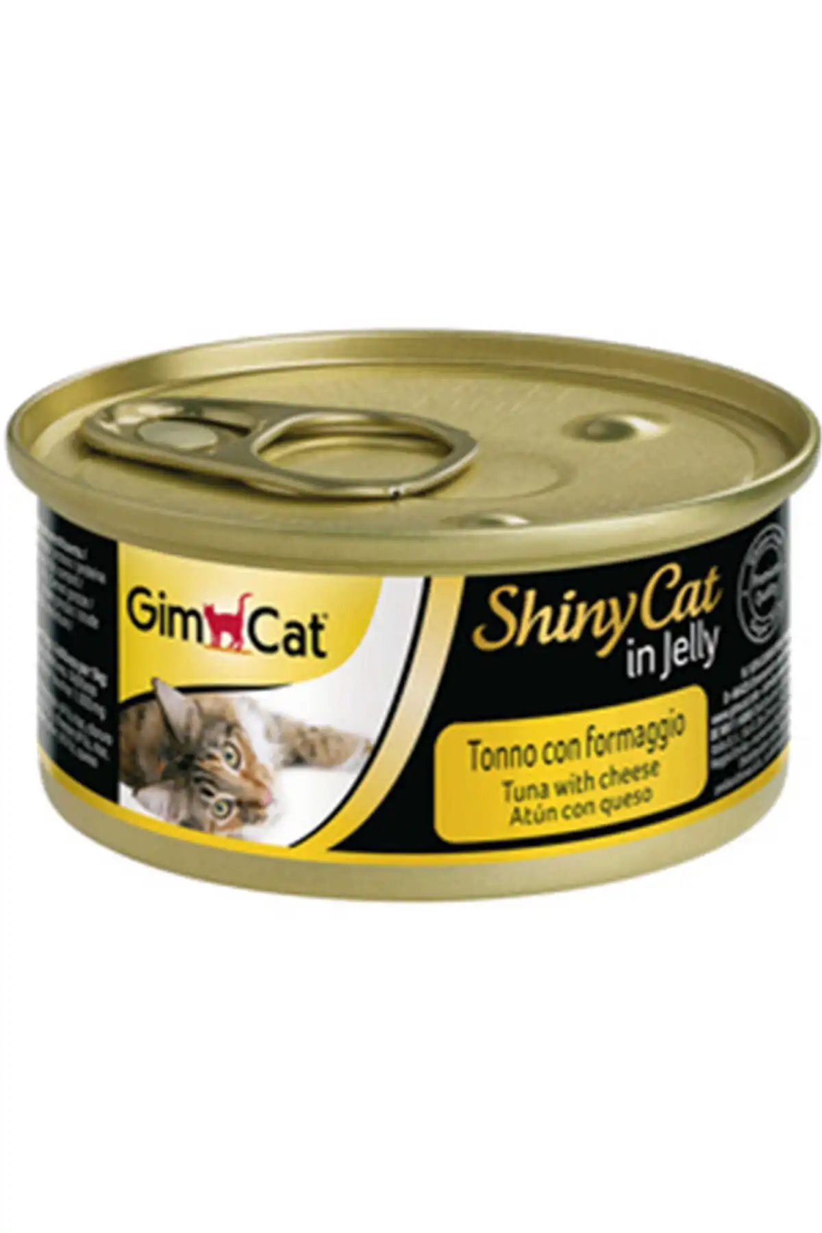 GIMCAT - GimCat ShinyCat Ton Balığı ve Peynirli Kedi Konservesi 70gr