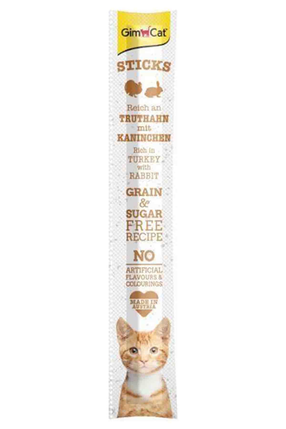 Gimcat Sticks Hindi Etli Tavşan Etli Ödül Çubukları 5gr