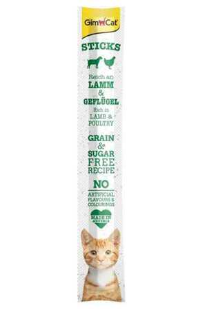 GimCat Sticks Kuzu ve Tavuk Etli Ödül Çubuğu