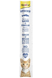 Gimcat Sticks Somonlu Kedi Ödül Çubuğu