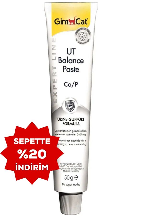 Gimcat UT Balance İdrar Sistem Sağlığı için Kedi Macunu 50gr