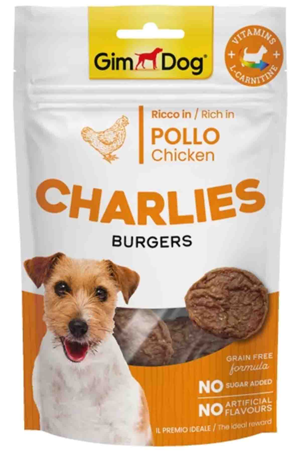 Gimdog Charlies Burgers Tavuklu Köpek Ödülü 70gr