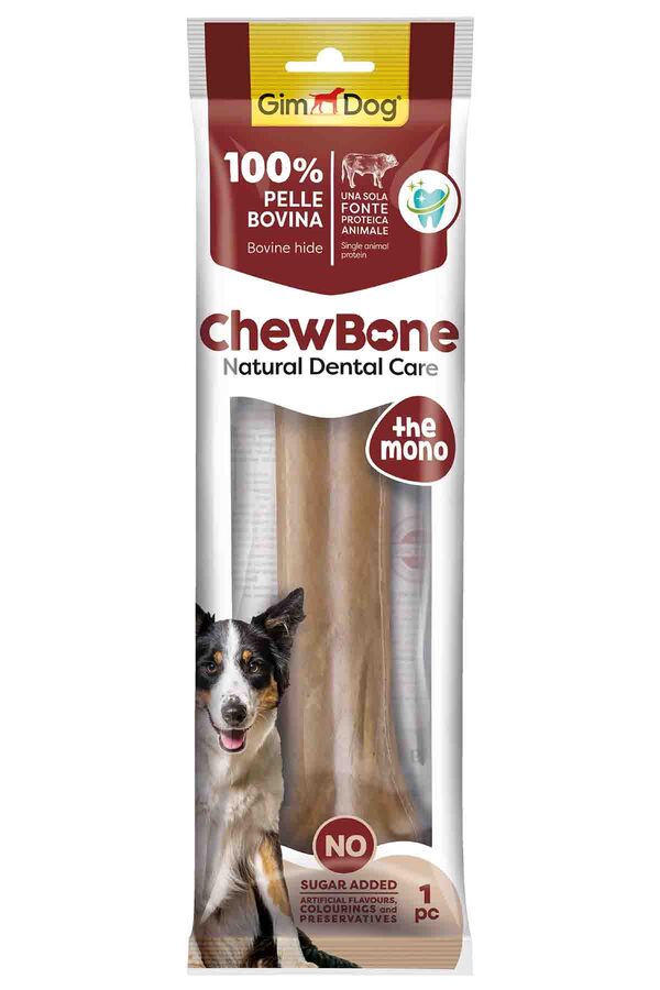 Gimdog Chew Bones Press Köpek Çiğneme Kemiği Naturel