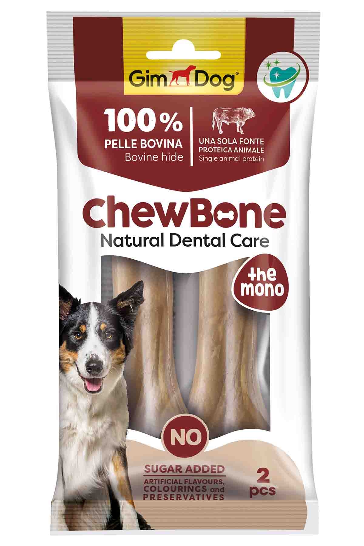 Gimdog Chew Bones Press Naturel Köpek Çiğneme Kemiği 5,5’’ 120gr