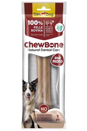 GIMDOG - GimDog Chew Bones Press Naturel Köpek Çiğneme Kemiği 8’’ 150gr