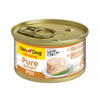 GIMDOG - Gimdog Pure Delight Tavuklu Köpek Konservesi 85gr