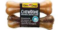 GIMDOG - Gimdog Mordimi Press Köpek Ödül Kemiği Natural (2li)