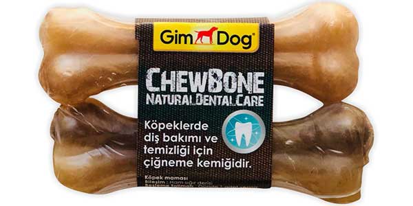 Gimdog Mordimi Press Köpek Ödül Kemiği Natural (2li)