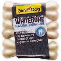 GIMDOG - GimDog Mordimi Press Köpek Ödül Kemiği (3lü) 9cm Beyaz