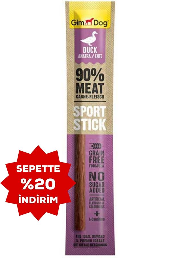 GimDog Sport Ördek Etli Köpek Ödül Çubuğu 12gr