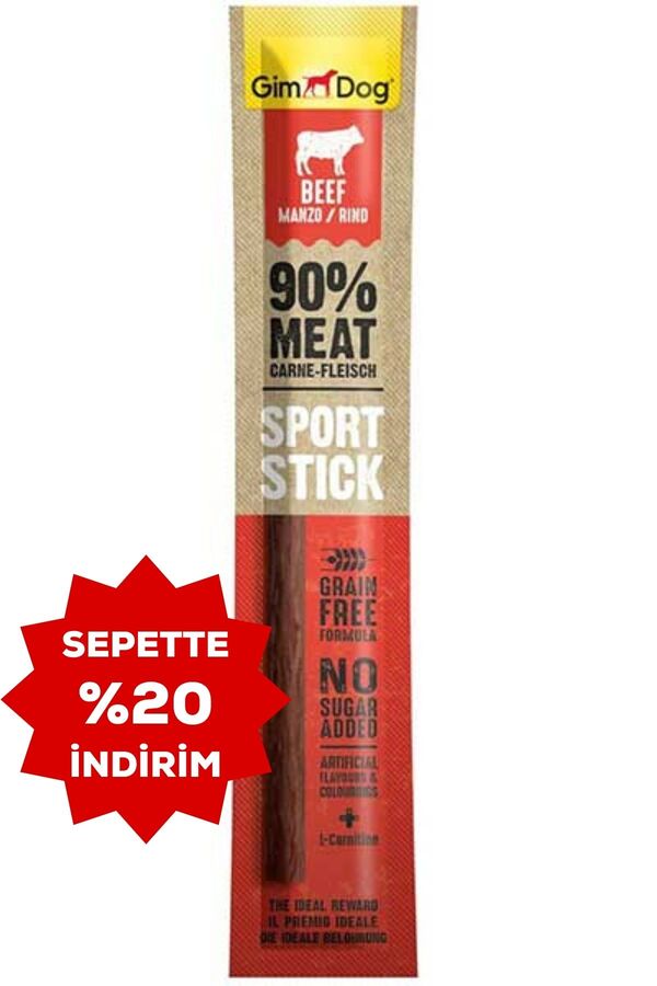 GimDog Sport Sığır Etli Köpek Ödül Çubuğu 12gr