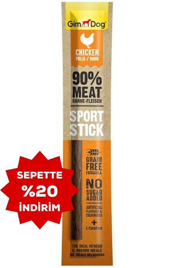 GimDog Sport Tavuklu Köpek Ödül Çubuğu 12gr