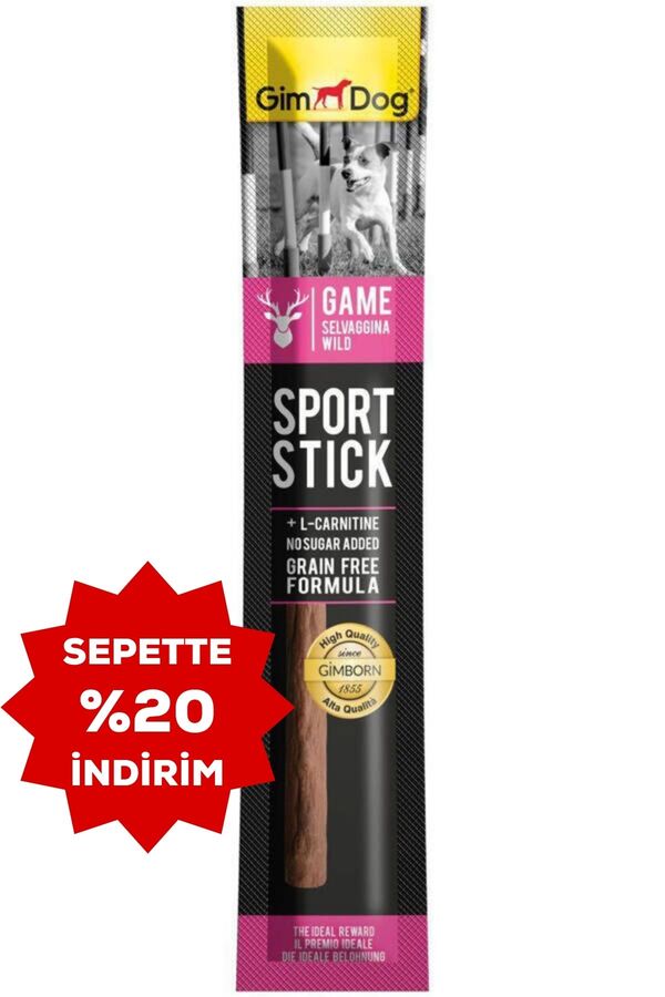 GimDog Sports Sticks Av Hayvanlı Köpek Ödül Çubuğu 12gr