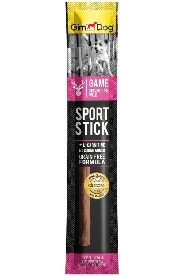 GimDog Sports Sticks Av Hayvanlı Köpek Ödül Çubuğu 12gr