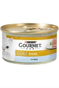 GOURMET - Gourmet Gold Kıyılmış Ton Balıklı Yetişkin Kedi Konservesi 85gr