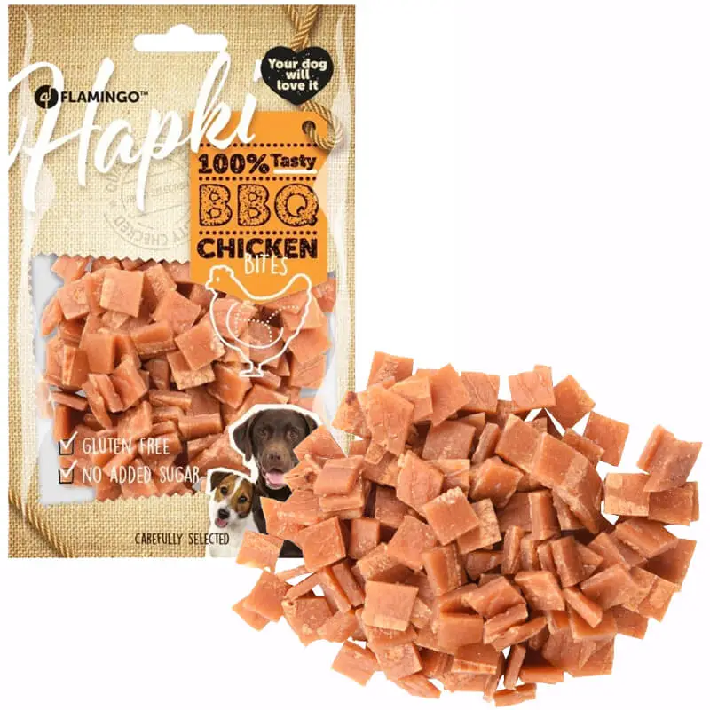 Flamingo Hapki BBQ Tavuklu Köpek Ödül Maması 85gr