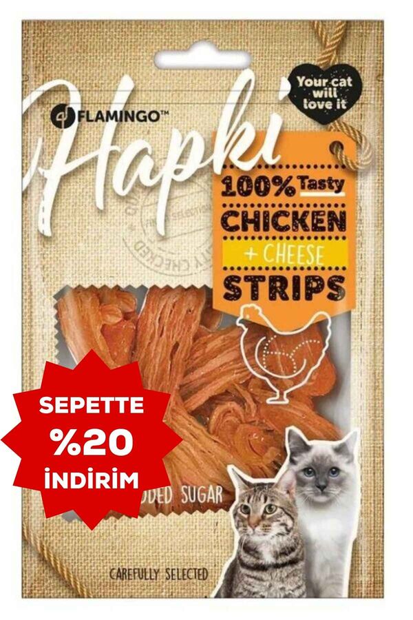 Hapki Tavuklu ve Peynirli Kedi Ödül Maması 85gr
