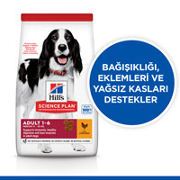 Hills Tavuklu Orta Irk Yetişkin Köpek Maması 2,5kg - Thumbnail