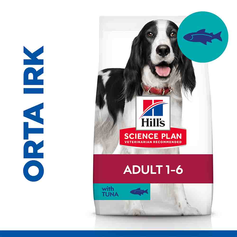 Hills Ton Balıklı Orta Irk Yetişkin Köpek Maması 2,5kg