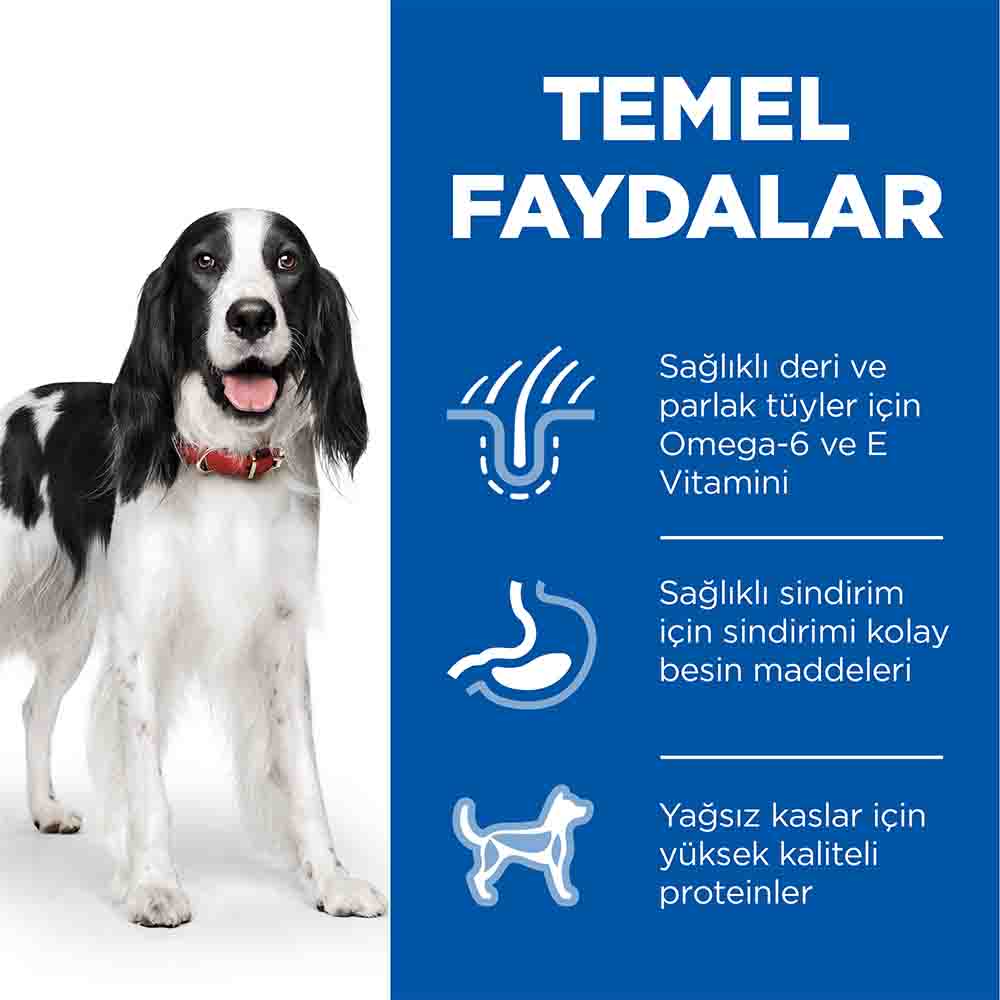 Hills Ton Balıklı Orta Irk Yetişkin Köpek Maması 2,5kg