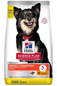 Hills Adult Perfect Digestion Tavuklu Sindirim Destekleyici Mini Yetişkin Köpek Maması 6Kg