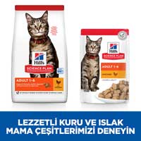 Hills Adult Tavuklu Yetişkin Kedi Maması 3kg - Thumbnail