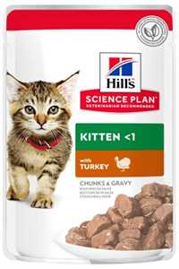 HILLS - Hills Hindi Etli Yavru Kedi Konservesi 85gr