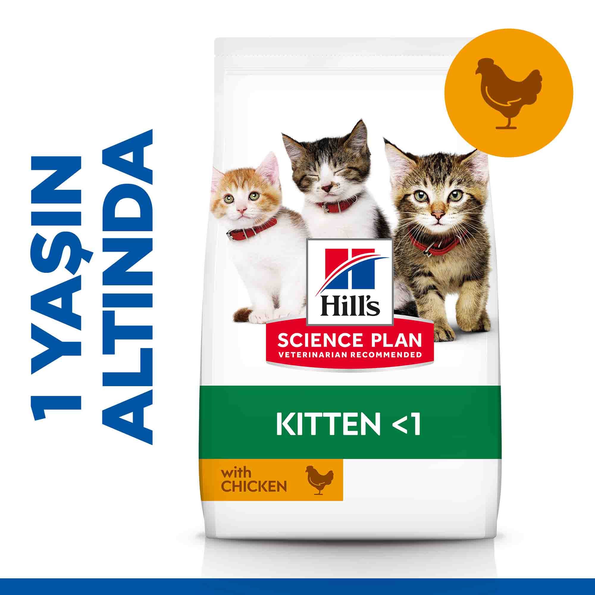 Hills Kitten Tavuklu Yavru Kedi Maması 3kg