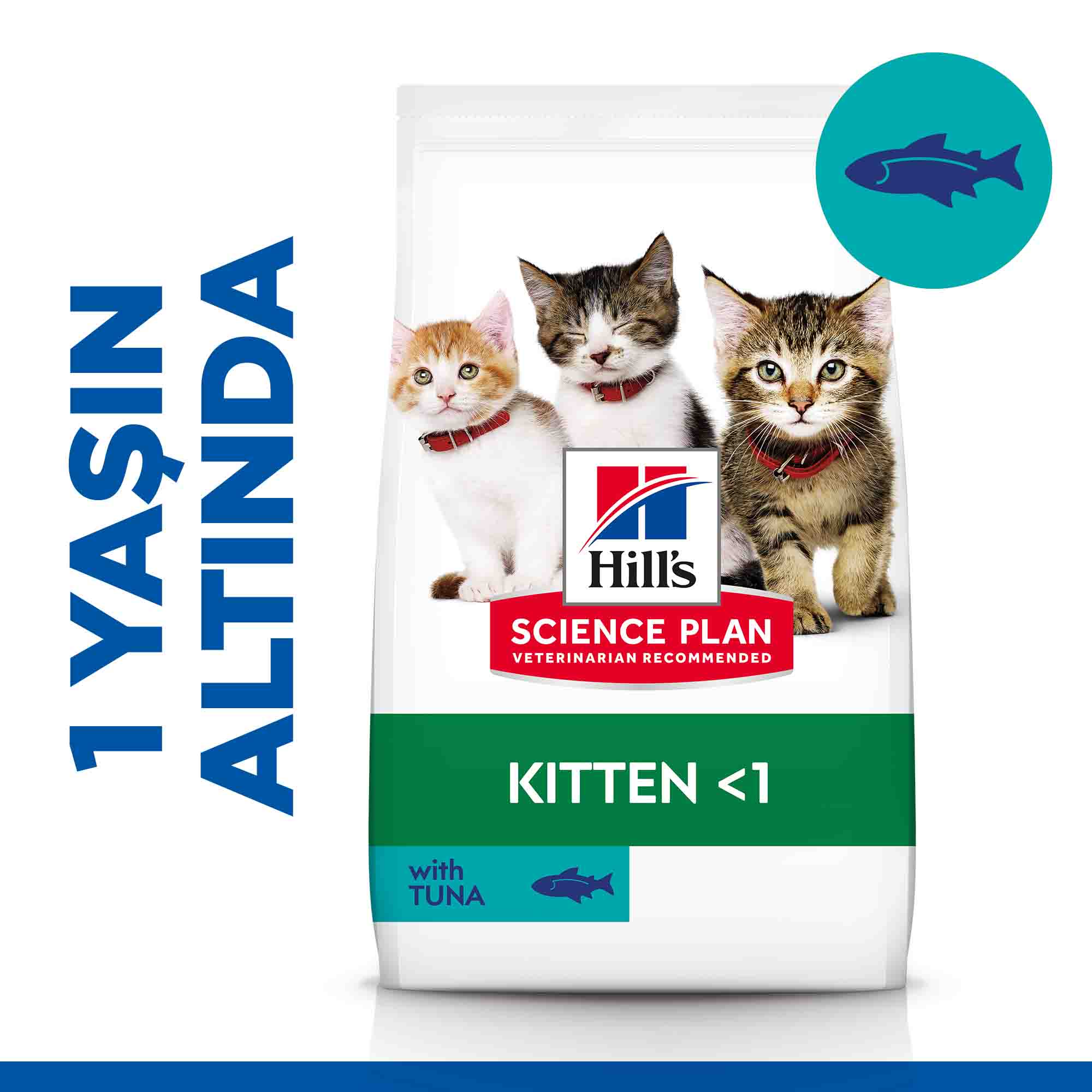 Hills Kitten Ton Balıklı Yavru Kedi Maması 1,5kg