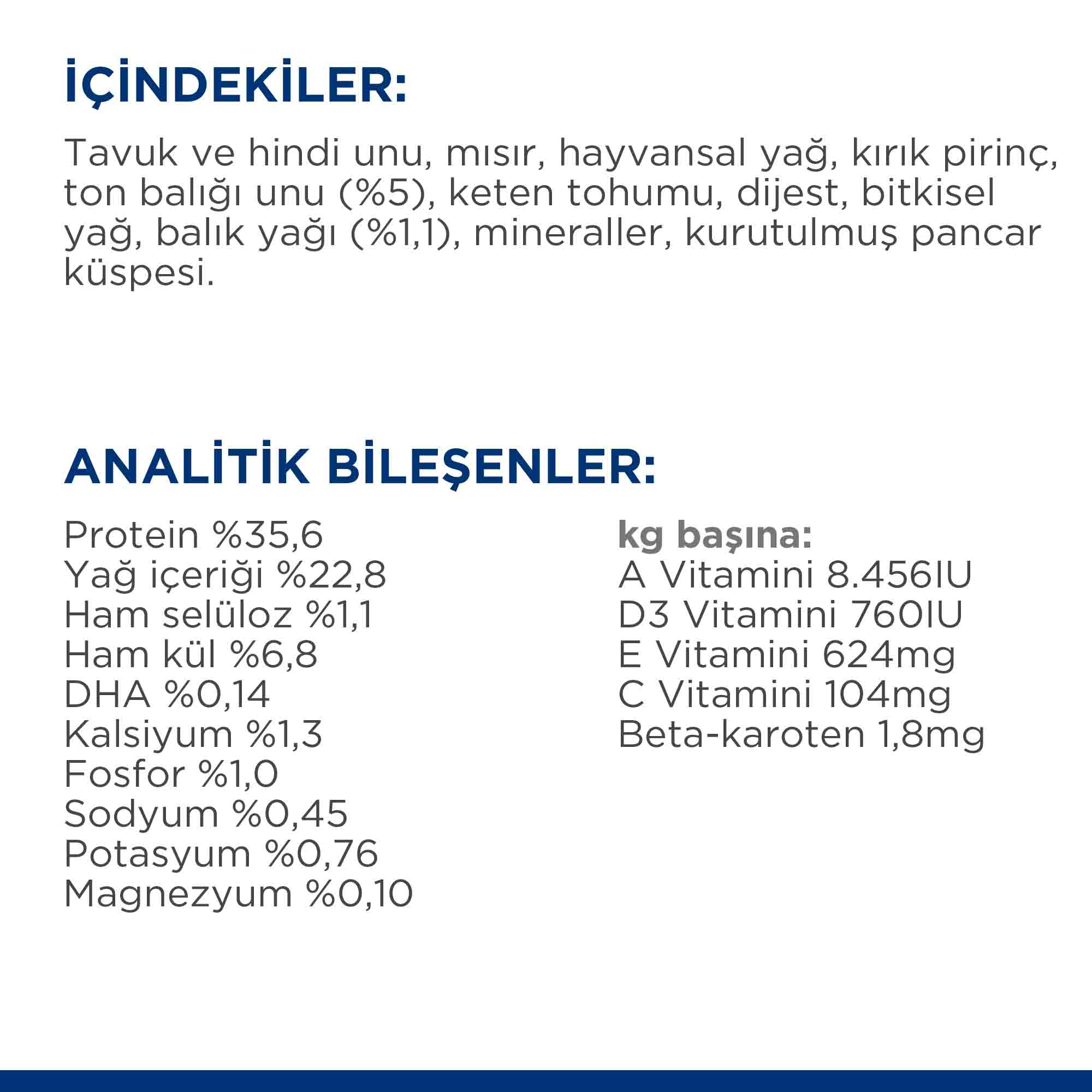 Hills Kitten Ton Balıklı Yavru Kedi Maması 1,5kg