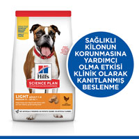 Hills Light Tavuklu Orta Irk Yetişkin Maması 14kg - Thumbnail