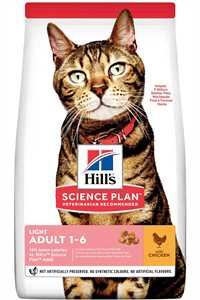 Hills Light Düşük Kalorili Tavuklu Yetişkin Kedi Maması 1,5kg - Thumbnail