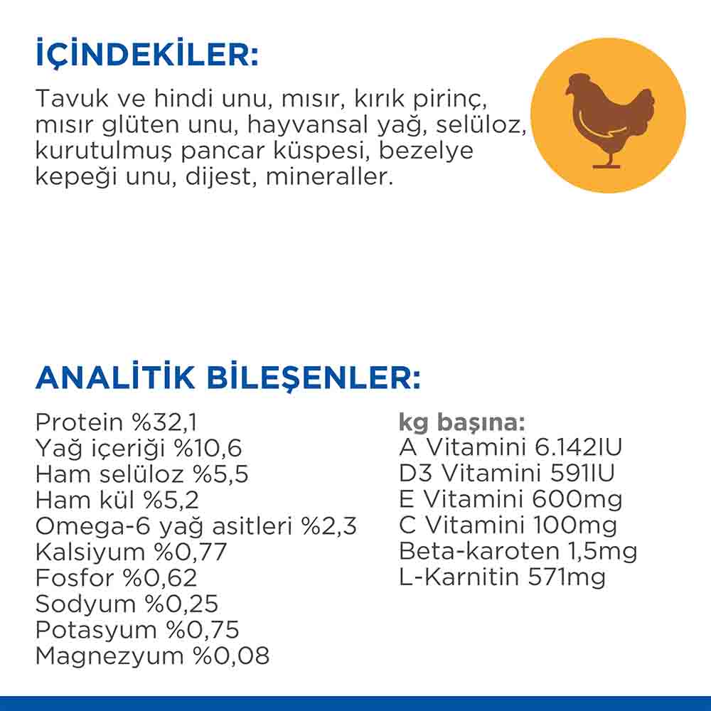 Hills Light Düşük Kalorili Tavuklu Yetişkin Kedi Maması 1,5kg