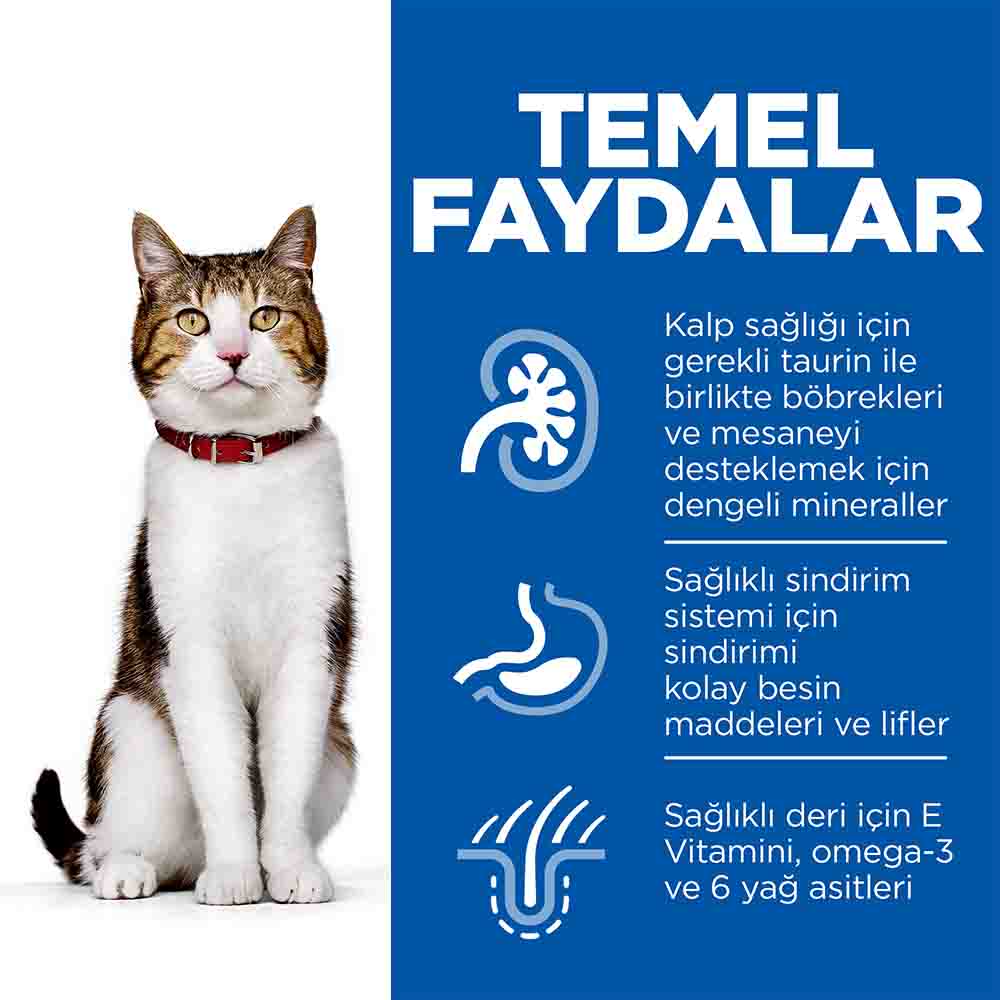 Hills Mature Adult 7+ Tavuklu Yaşlı Kedi Maması 1,5kg