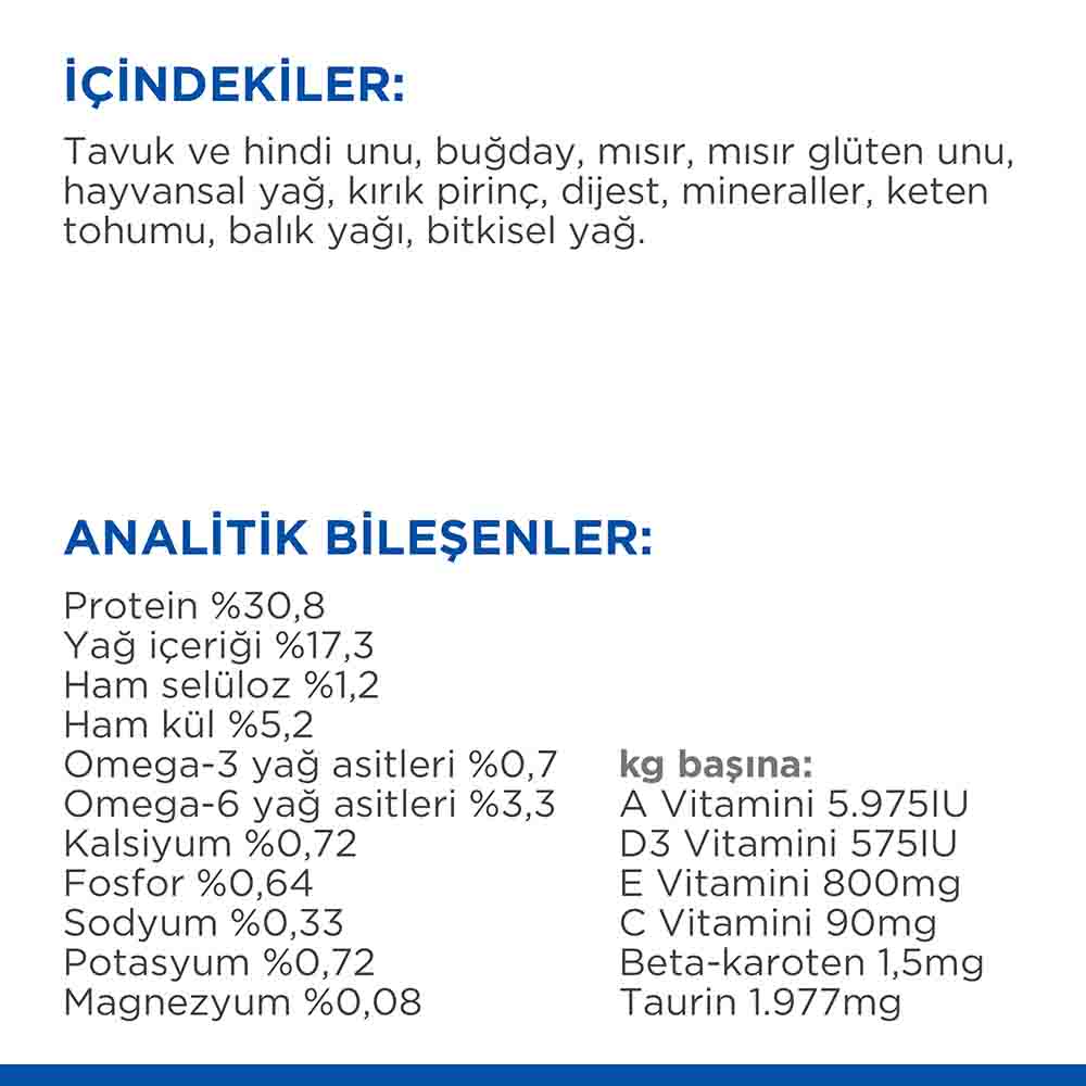 Hills Mature Adult 7+ Tavuklu Yaşlı Kedi Maması 1,5kg