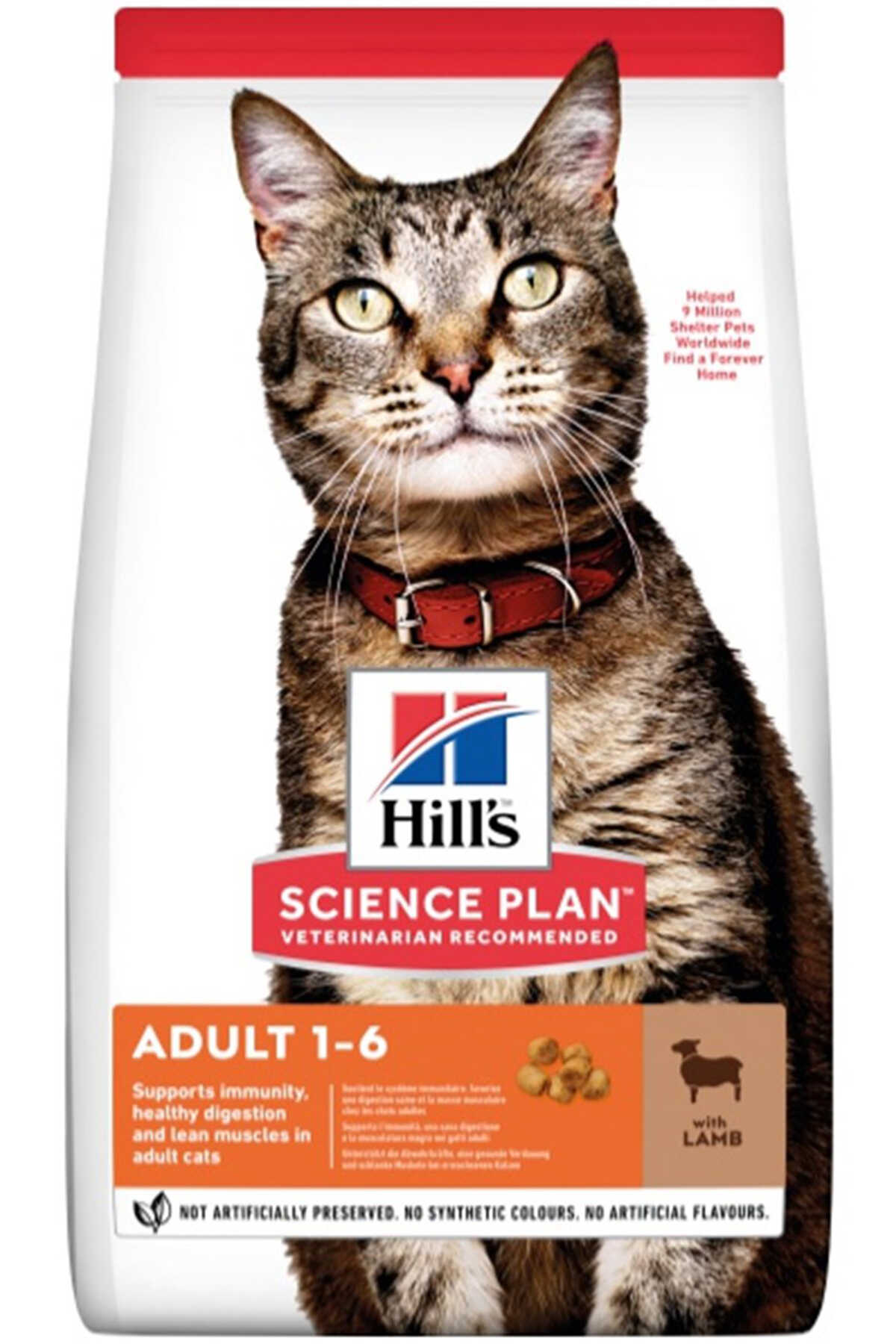 Hills Adult Kuzu Etli Yetişkin Kedi Maması 3kg