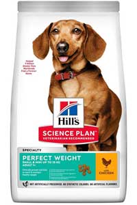HILLS - Hills Perfect Weight Tavuklu Small&Mini Yetişkin Köpek Maması 1.5kg