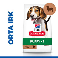 Hills Puppy Kuzu Etli Orta Irk Yavru Köpek Maması 2,5kg - Thumbnail