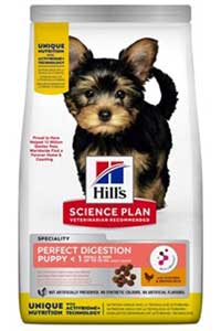 Hill's Science Plan Perfect Digestion Küçük & Mini Irk Yavru Köpek Maması 3 Kg