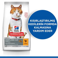 Hills Tavuklu Kısırlaştırılmış Yetişkin Kedi Maması 8kg +2kg HEDİYE - Thumbnail